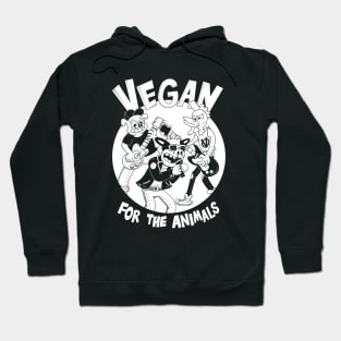 Vegan For the Animals Hoodie